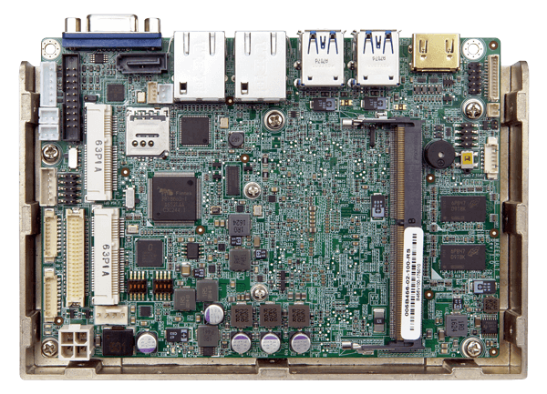 WAFER-ULT3 Embedded Board, Triple display with VGA/iDP, HDMI™ and LVDS selection